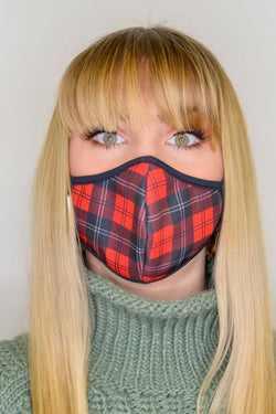 Plaid Face Mask