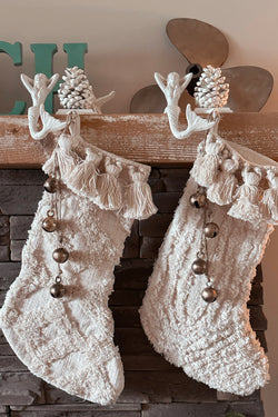 Cotton Slub Stockings Set of 2