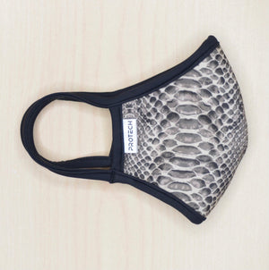 Snake Print Face Mask