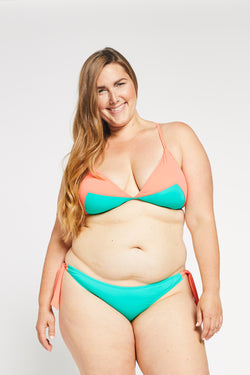 Plus size triangle bikini top outlet